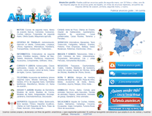 Tablet Screenshot of anuncios.es